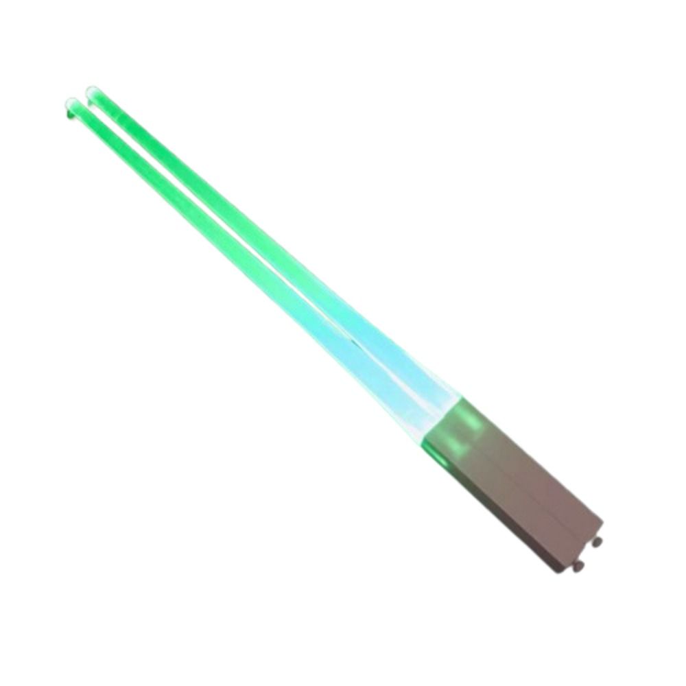 1 пара многоразовых палочек для еды LightSaber, цветные мигающие палочки, светящиеся палочки для еды, кухня