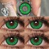 Eyeshare 1Pair Halloween Colored Contact Lenses for Eyes Lenses Red Eye Contacts Blue Eye Lens Cosplay Color Contact Lenses