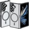 Подходит для Samsung ZFold8Ultra прозрачный магнитный чехол для мобильного телефона zflip7 складной противоударный защитный чехол устойчивый к царапинам 6
