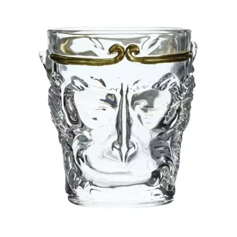 Миф Черный Укун Чайная чашка Стеклянная бутылка для воды Золотистый Прозрачный Игровая периферия