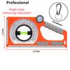 High Precision Angle Slope Measuring Instrument Magnetic Level Bubble Inclinometer Protractor Angle Finder Slope Scale Level