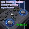 R36MAX Retro Handheld Game Console 4000mAh Battery Video Gaming Console 4inch HD IPS Screen Video Player