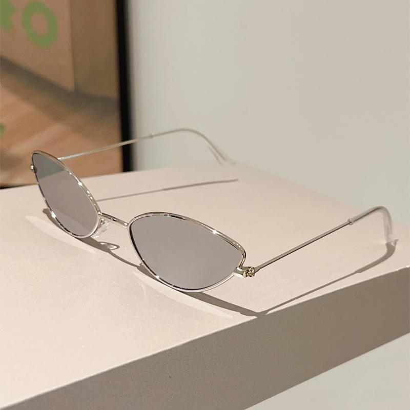 Винтажные солнцезащитные очки «кошачий глаз» женские Новая модная декоративная повседневная модель Ретро трендовый дизайн люксового бренда Солнцезащитные очки