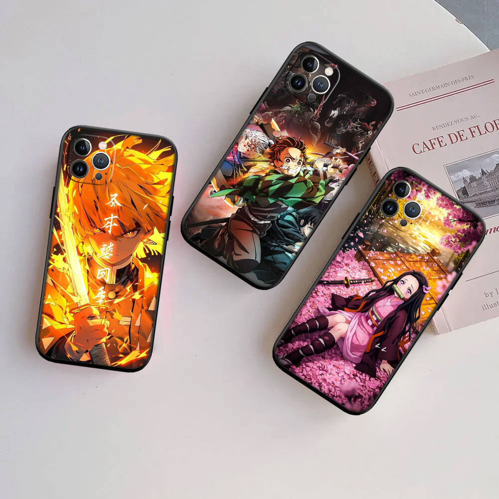 Anime Demon Slayer Case for Samsung Note 20 10 S25 Plus Ultra Lite FE A11 A26 A51 A52 A53 A56 A70 A71 A72 A73 M20 M30 M21 M31 M51