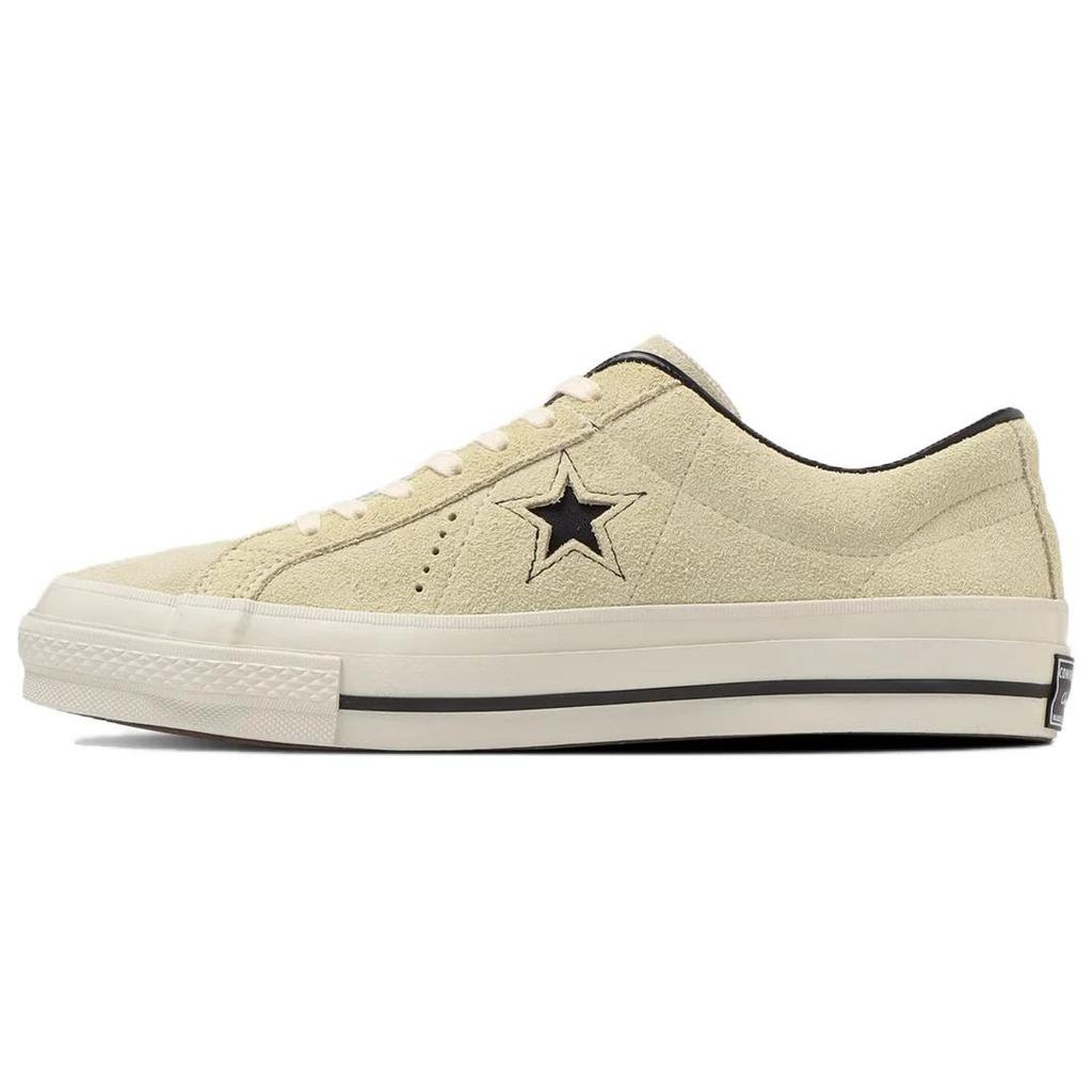 Converse One Star J Vtg Slip Resistant Durable Low Top Skate Shoes Unisex Sneakers Yellow 35200530