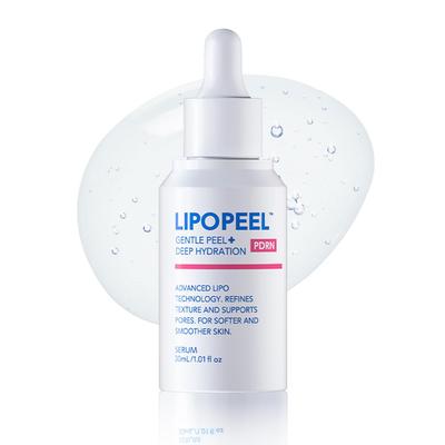 LIPOPEEL Липопил Сыворотка PDRN Отшелушивающий Патч для Чувствительной Кожи Содержит Витамин С и Центеллу Азиатскую для Пор и Сухости 30мл, Сыворотка,