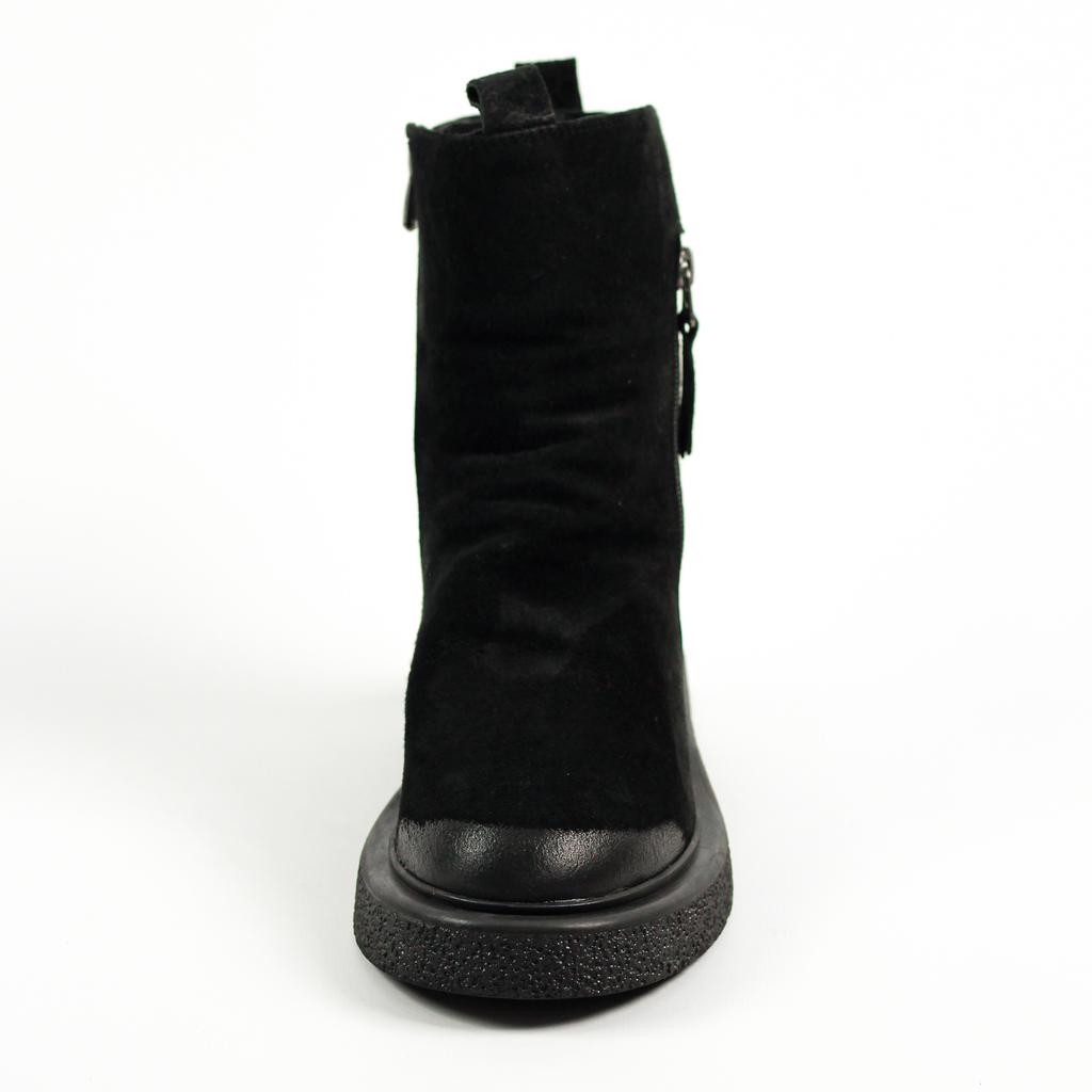 Ботинки зимние Evromoda 907237 36 Черные замша