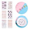 24Pcs/Set Kids Artificial Manicure Tool Child False Nails Nail Tips Fake Nails Wearable
