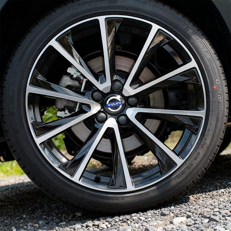 4Pcs ABS 64mm Car Wheel Center Hub Center Cap Rim Hub Dustproof Cover Emblemem For Volvo S60 S60L S80 S80L S90 V40 V60 V90 XC60