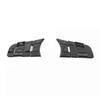 Black Aluminum Steering Wheel Control Button Trim For Jaguar XE XF F-Pace F-Type