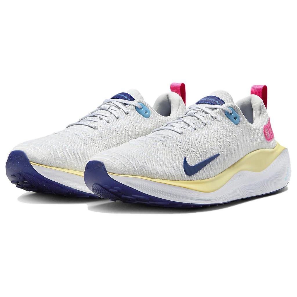 Nike ReactX Infinity Run 4 Photon Dust Royal Pink Мужские кроссовки Белый Сатурн-Золотой Темно-Королевский-Синий DR2665-009