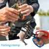 1/2Pcs 3 Claw Fish Gripper with Ergonomic Handle Non-Slip Portable Metal Fishing Pliers Gripper Multifunctional Fish Grips Clamp