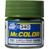 GSI Creos Mr. Color Airplane Model Color Field Green FS34097 Semi-Gloss 10ml Model Paint C340