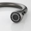 VEMUSE Кухонный смеситель из нержавеющей стали 304, цвет Gunmetal, выдвижной, для холодной воды
