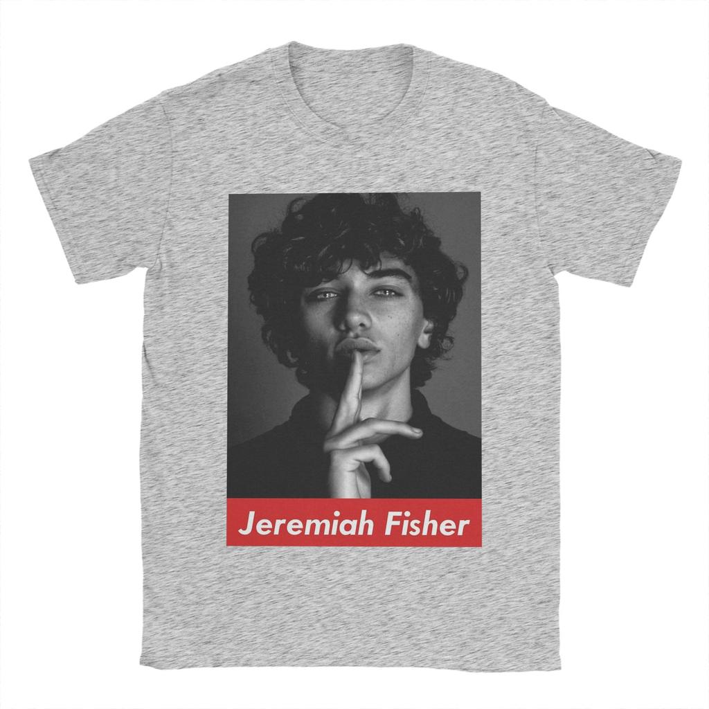 Повседневная футболка JEREMIAH FISHER The Summer I Turned Pretty для мужчин, с круглым вырезом, хлопковая, с коротким рукавом, идея для подарка, топы