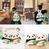 Kids Cartoon Panda School Backpack Lightweight Nylon For Preschool Unisex