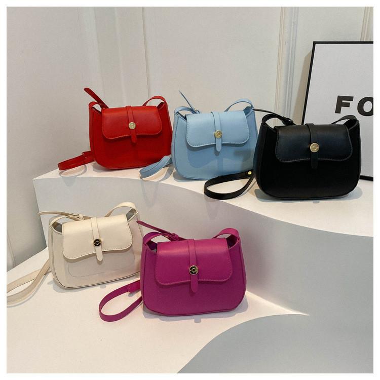 Popular Vintage Shoulder Bag With Street Style Element Stitching Line For Daily Match