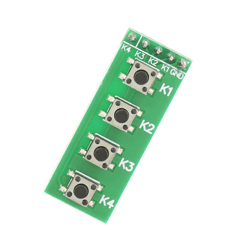  4 Key Push Button Switch Module Keyboard Board