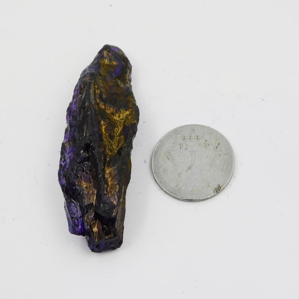 Uncut 43 Ct Natural Tanzanite Rough Purple Earth Mined Gemstone CERTIFIED