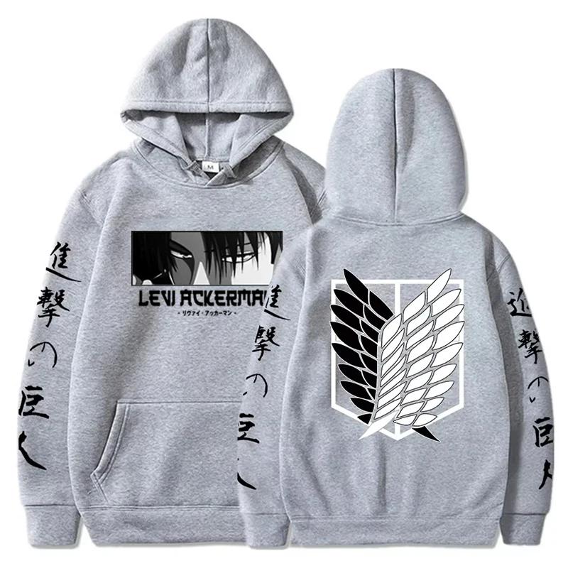 Японские аниме толстовки мужские повседневные харадзюку хип-хоп с круглым вырезом с длинным рукавом пуловер осенне-зимние флисовые толстовки