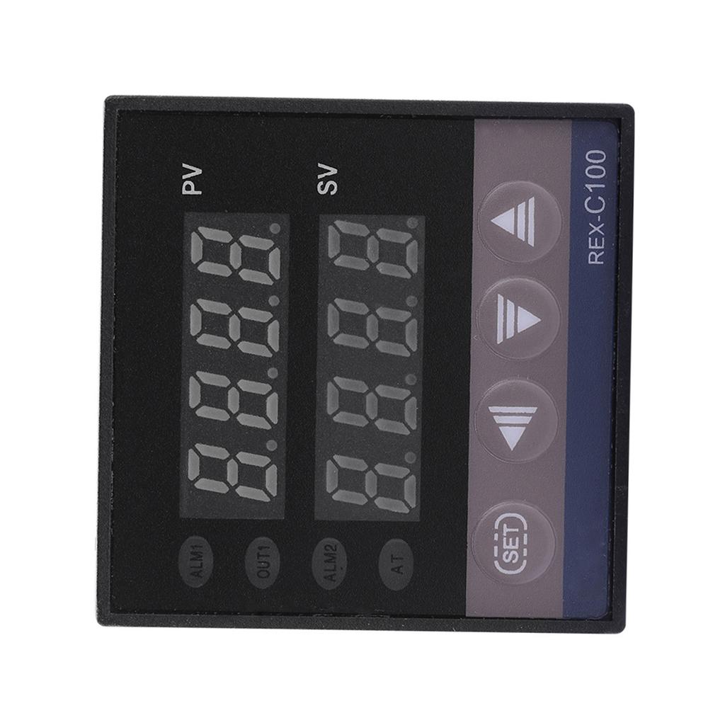0 celsius 1300 celsius Alarm REX C100 Digital LED PID Temperature Controller Kits AC110V 240V