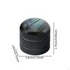 Control Knob Potentiometer Pot Knob,Sturdy,Easy Installation,for 6mm Shaft Pots Professional Guitar