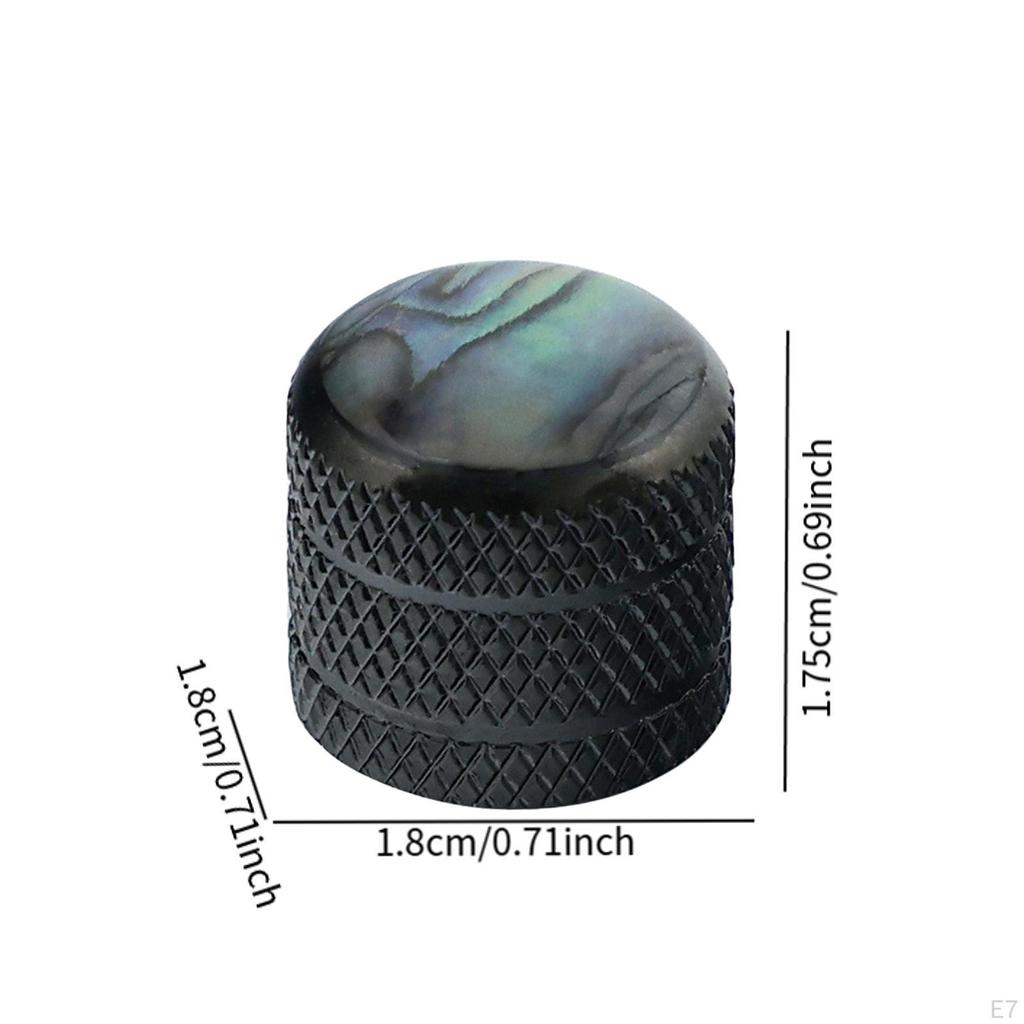 Control Knob Potentiometer Pot Knob,Sturdy,Easy Installation,for 6mm Shaft Pots Professional Guitar