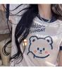 Cartoon Teddy Bear Short-Sleeved T-Shirt