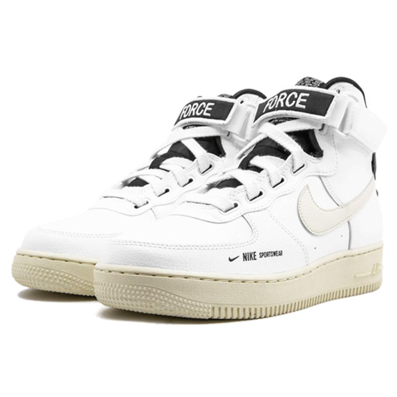Nike Женские кроссовки Air Force 1 High Utility Белый Светло-кремовый AJ7311-100
