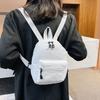 Мини-рюкзак для путешествий для женщин, однотонный рюкзак, школьный рюкзак для студентов, женский нейлоновый рюкзак, повседневный рюкзак для девочек