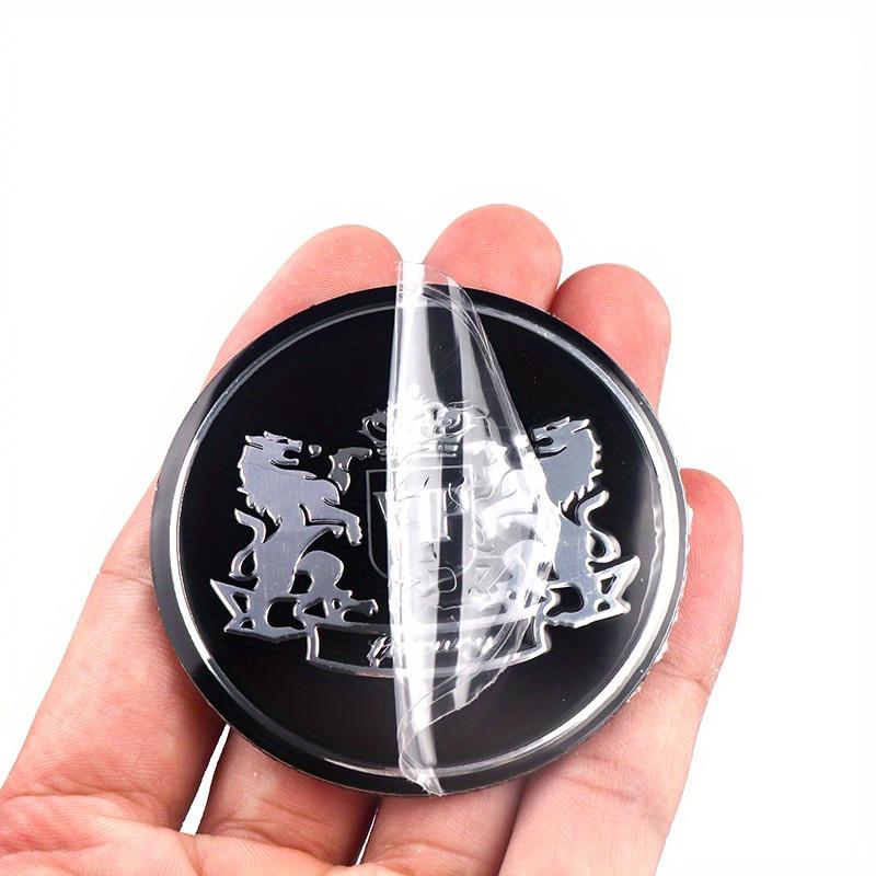 4pcs Metal Lion Emblem Wheel Caps Suitable Luxury Car Wheel Center Stickers