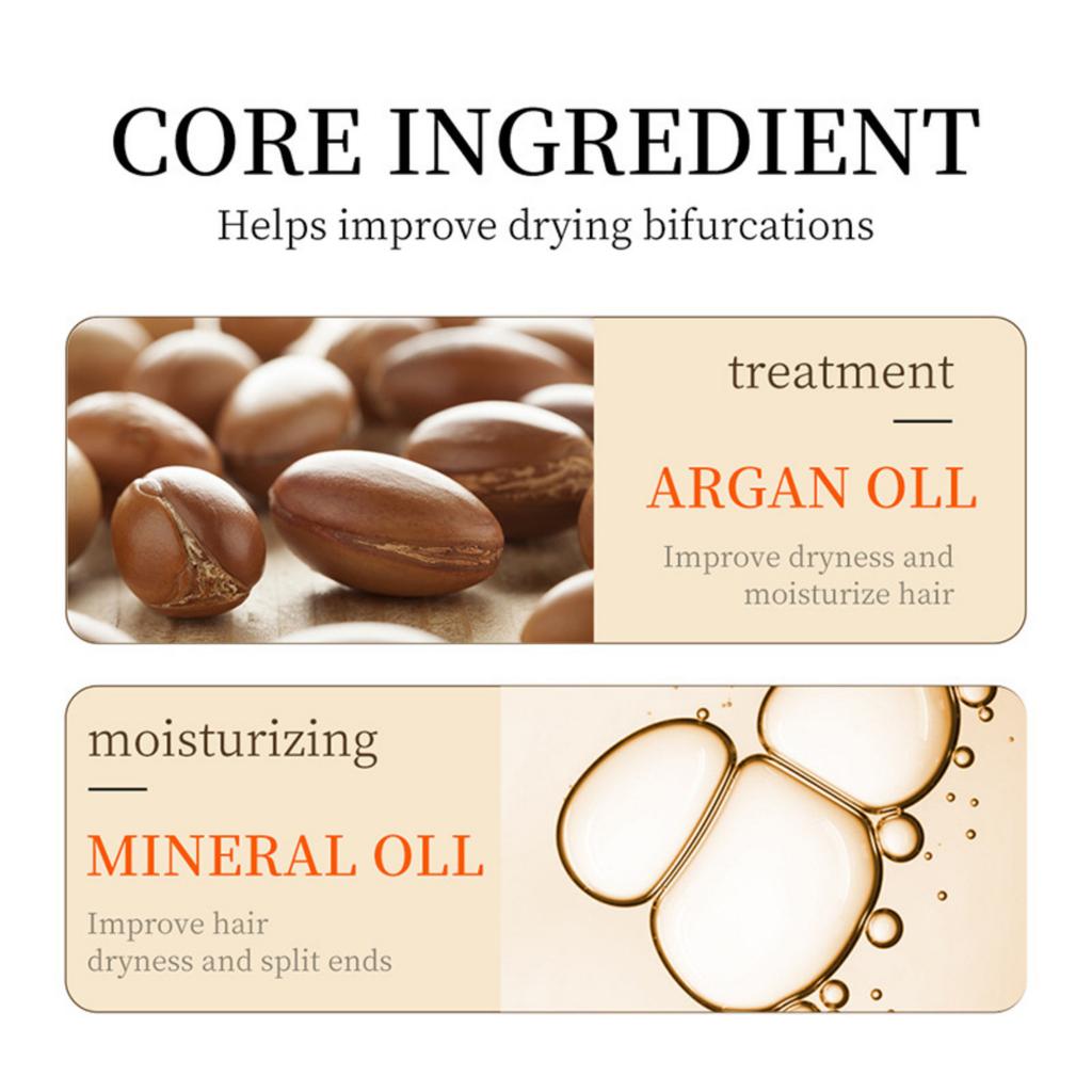 Argan Oil Hair For Straight Hair Colored, Permed, Curly Straightened 80ml
