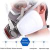 6200 Type Mask Industrial Half Face Painting Spraying Respirator With Protective Glasses Suit Safety Work Filter Replace
