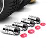 C200 E200 New 2025 For Mercedes Benz 4pcs Metal Plating Car Truck Bicycle Tire Valve Caps Rim Stem Cap Valves For Mercedes Benz