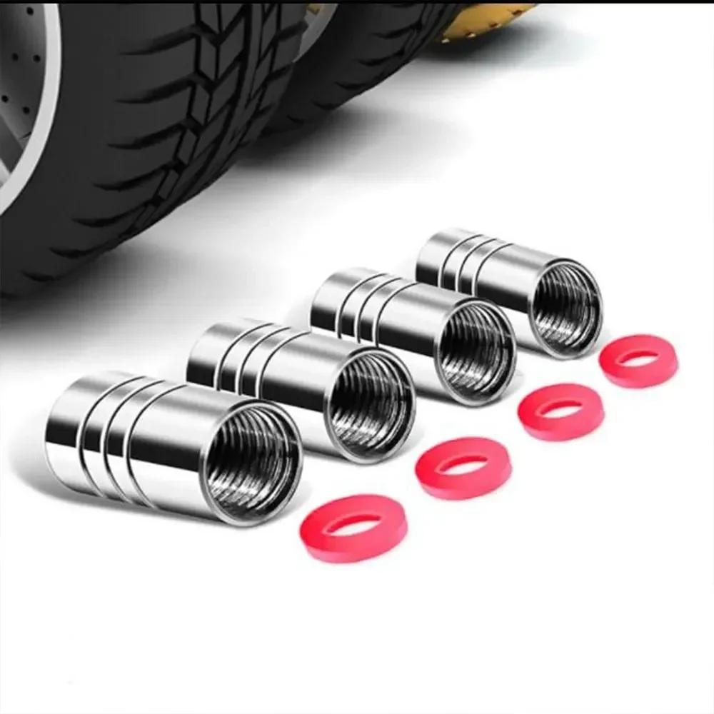C200 E200 New 2025 For Mercedes Benz 4pcs Metal Plating Car Truck Bicycle Tire Valve Caps Rim Stem Cap Valves For Mercedes Benz