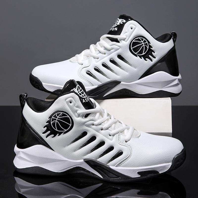 Men's Basketball Shoes Breathable Non-Slip Sneakers Fashionable Sports