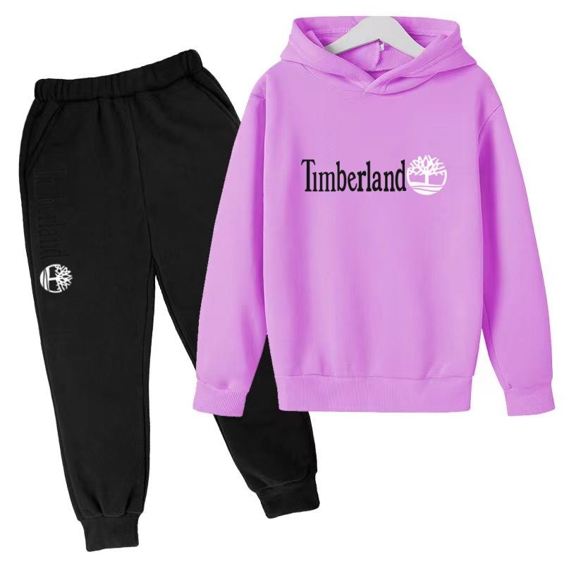 Children's Hooded Sweatshirt Set (for Both Men and Women, Including Pants)- Suitable for Children Aged 3 To13 Brand Sport Outfit