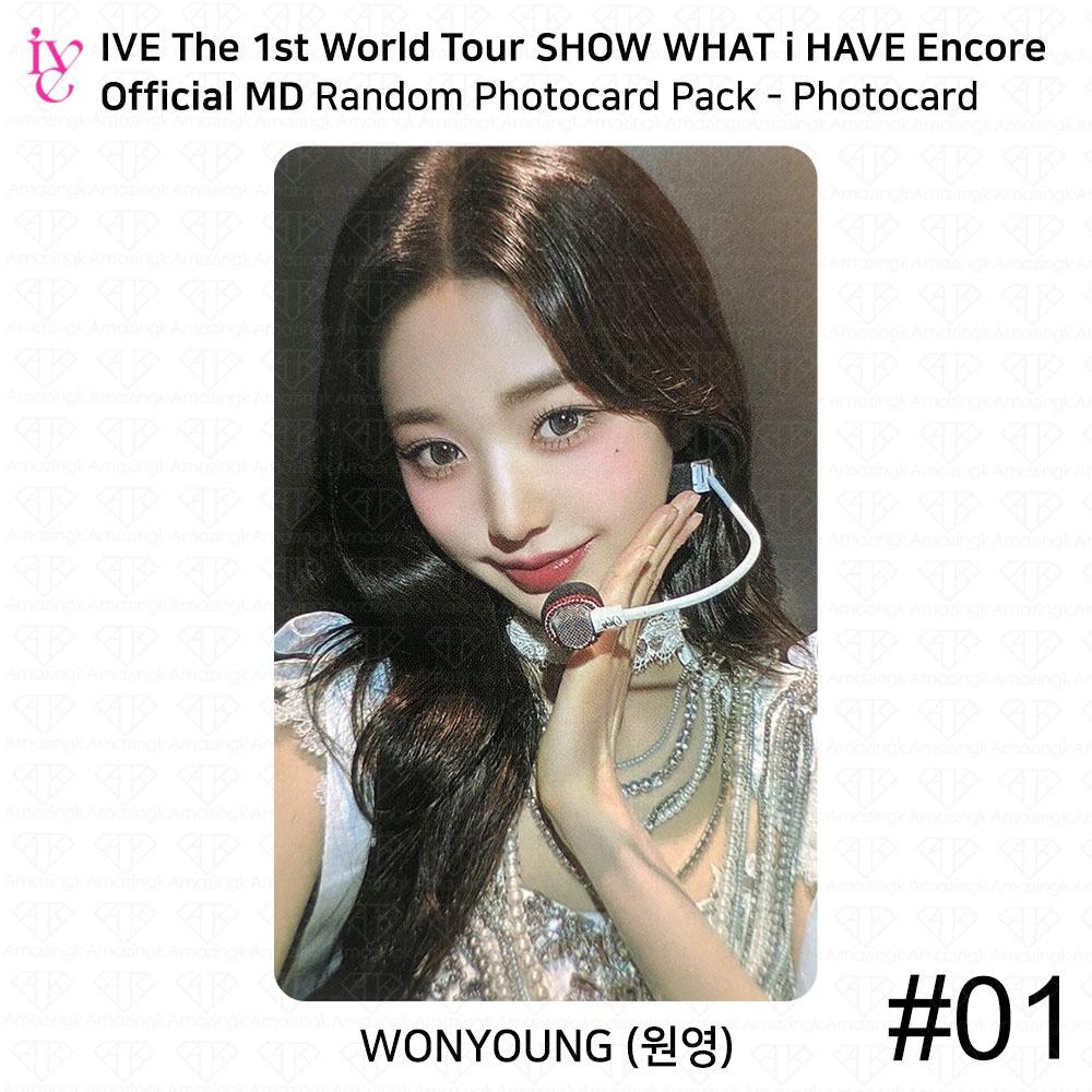 IVE Первый мировой тур SHOW WHAT I HAVE Encore MD Случайный набор фотокарточек