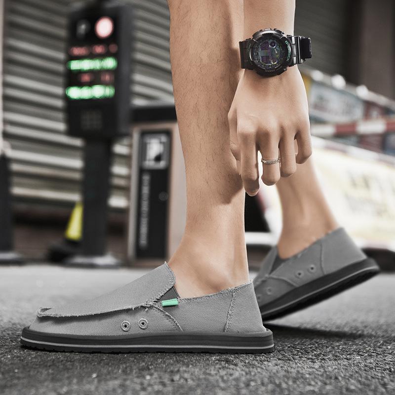 Высококачественная мужская обувь, Дышащие парусиновые туфли, Легкая обувь ручной работы на мягкой подошве, Летняя повседневная обувь Zapatos Casuales