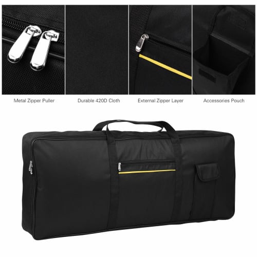 Btuty 61-Key Keyboard Electric Piano Padded Case Gig Bag Oxford Cloth