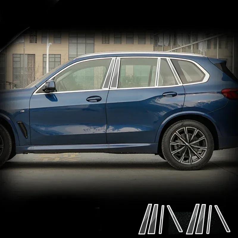 Для BMW X5 G05 - Защитная пленка на центральную стойку окна, покрытие против царапин, ТПУ, Защита для автомобиля, Внешние аксессуары