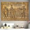 Egyptian Hieroglyphic Murals, Canvas Paintings, Stone Carvings of the Queen Hatshepsut Temple, Pharaoh Posters, Ancient Egypt