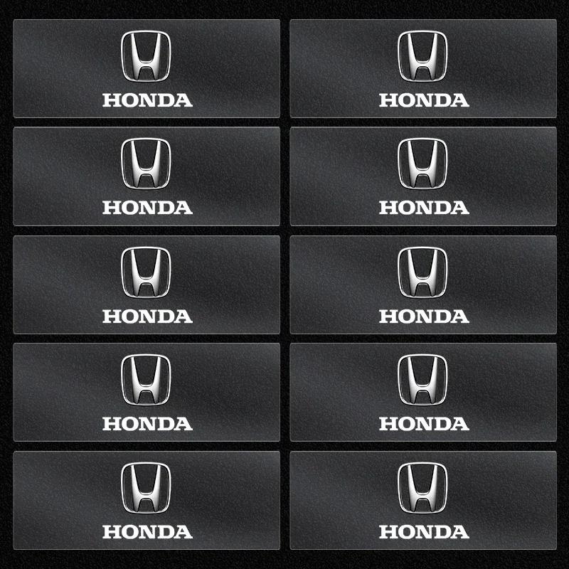 Car Interior Sticker Central control Decals Emblem Badge For Honda Fit Insight Type S R VTEC DOHC Modulo Vezel Legend RR Si ahq256