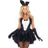 Sexy Womens Bunny Rabbit Costume Cosplay Tuxedo Halloween Outfit Dress Fancy