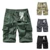 Мужские повседневные цветные карманные пляжные рабочие брюки-карго на открытом воздухе, шорты, брюки