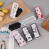 Mini Hair Brush Folding Massage Comb Head Massage Anti-Static Portable Travel Hair Brush Girl Hair Combs With Mirror