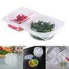5/10/15/25Pcs Seasoning And Box Disposable Reusable Leak-Proof Lid Double Compartment Condiment Container