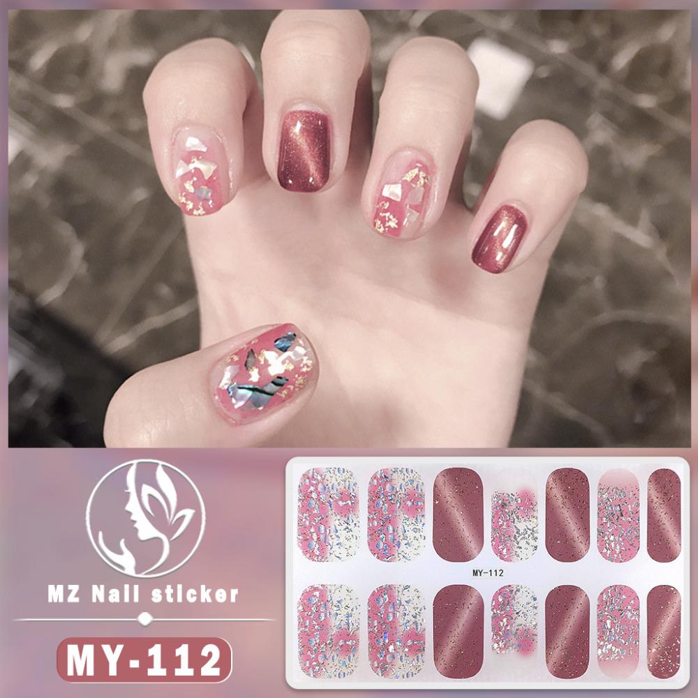 Трехмерная водонепроницаемая гелевая пленка для ногтей без запекания, полная паста, имитация бриллианта, бронзирование, лазерная пленка для ногтей, бумага для ногтей