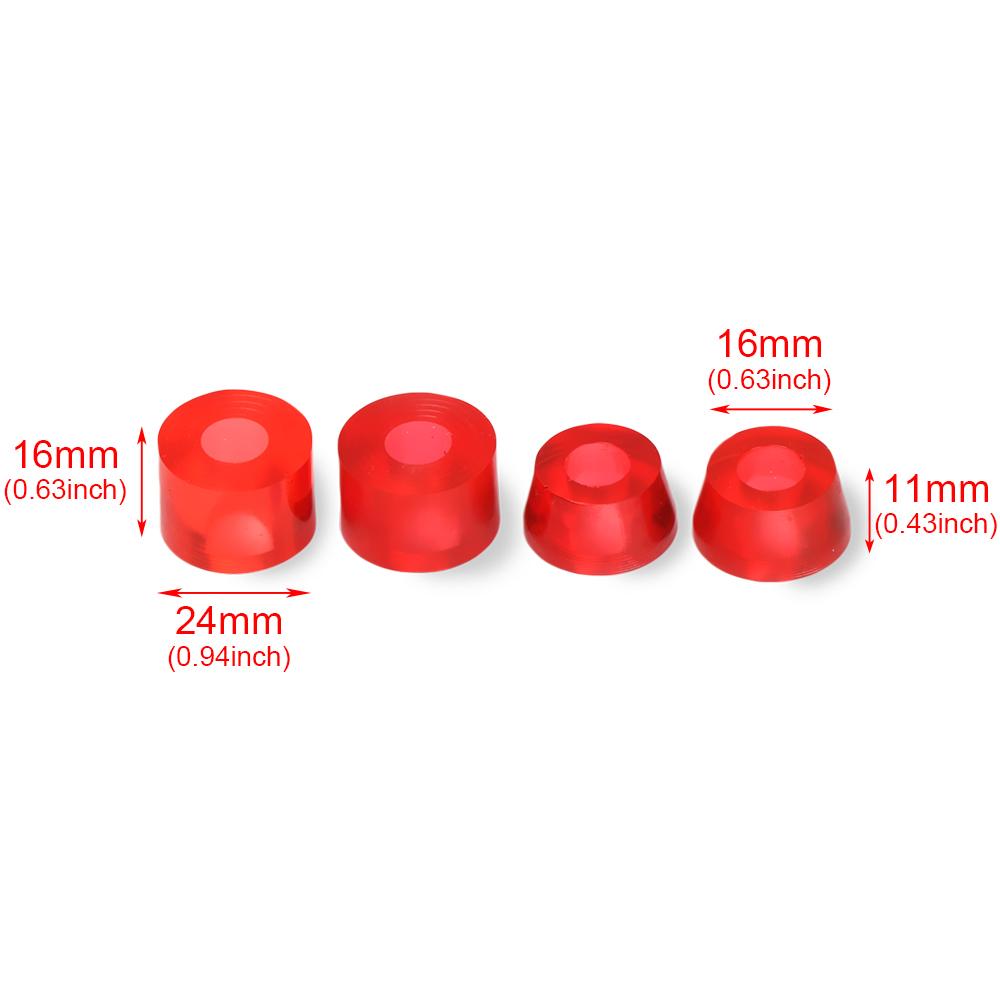 Shockproof Bushing Truck Wheels Scooter Parts Longboard Skateboard Accessories Axle Bushings
