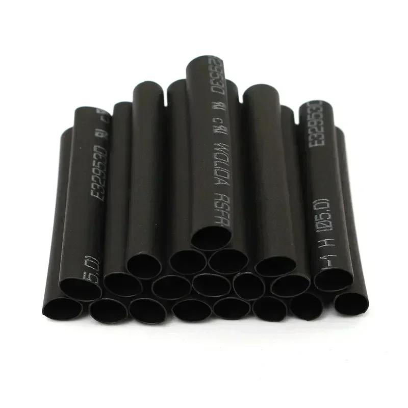 Heat shrinkable sleeve Kit 2:1 Shrink Ratio Sleeving for Wires Cables Electronics - Waterproof Insulation Solder Protection